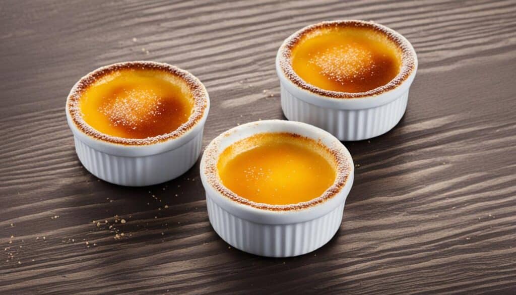 Caramelizing Demerara sugar on creme brulee