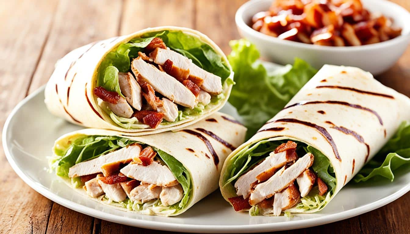 Chicken bacon ranch wrap recipe