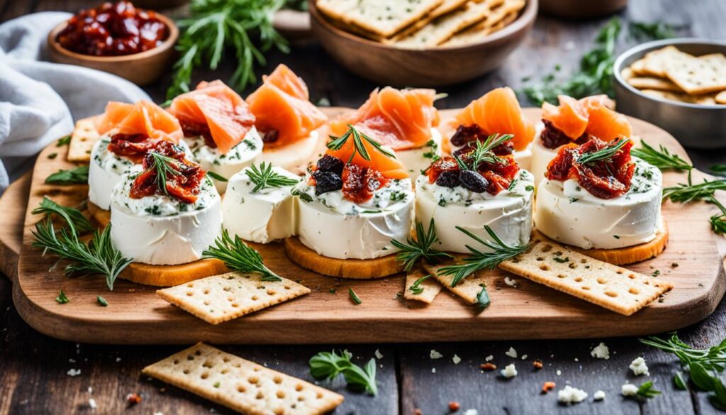 Cream cheese appetizers