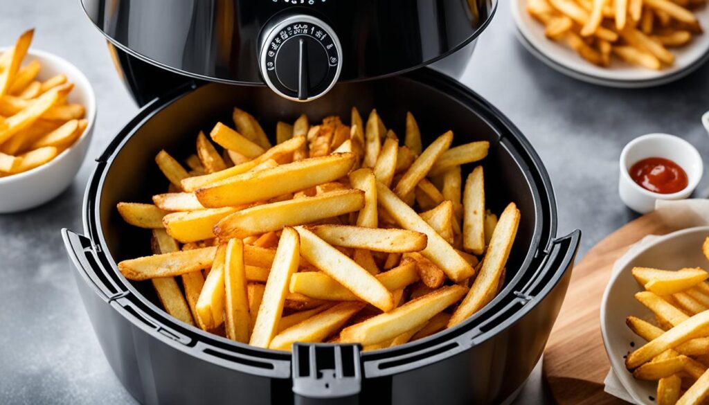 What is the trick to getting things extra crispy with an air fryer?