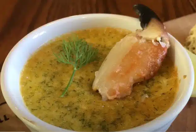 crab brulee