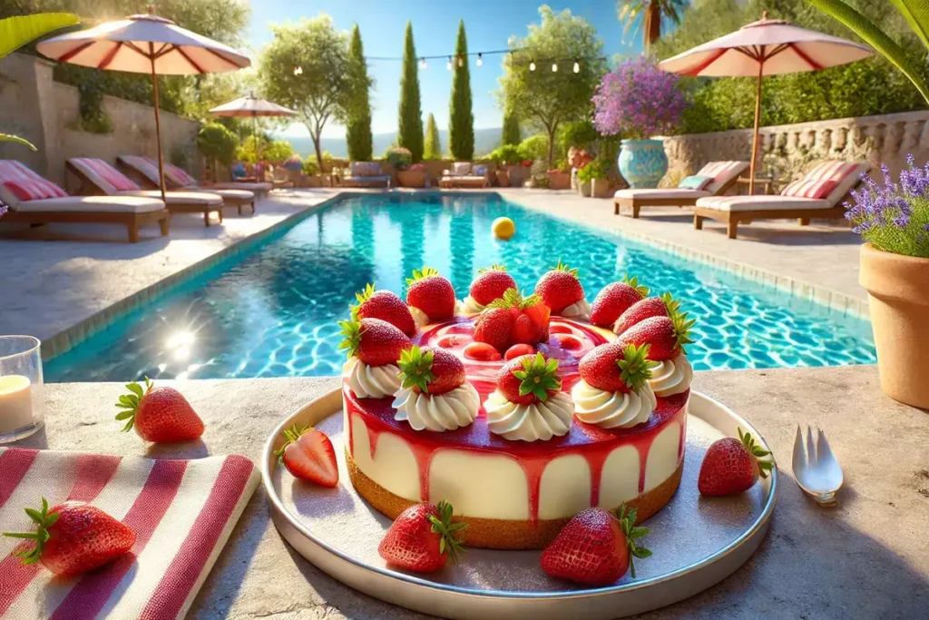 How Many Calories in a Piece of Strawberry Cheesecake?