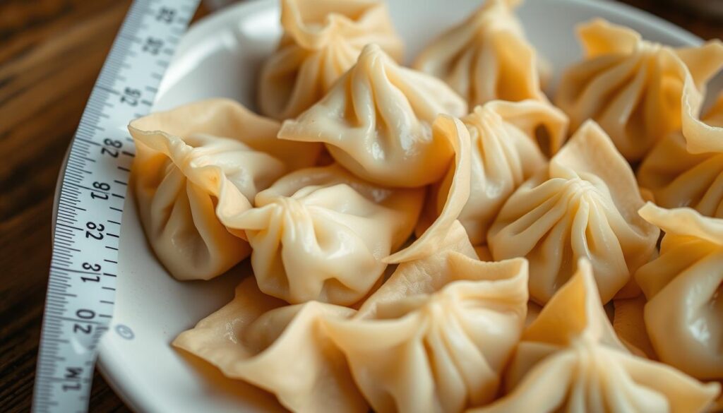 How many calories are in a Chinese wonton?