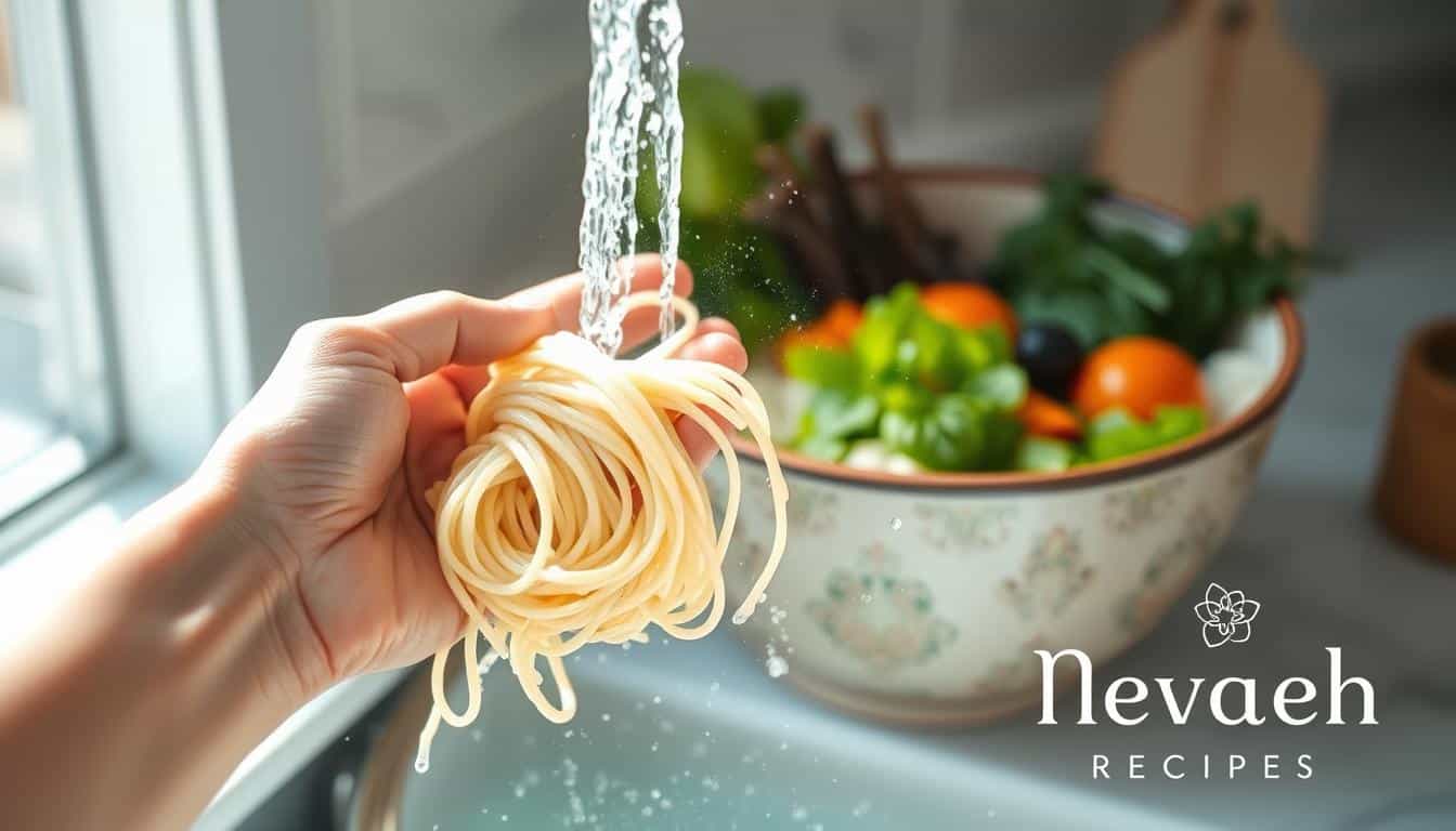 Is it necessary to rinse soba noodles?