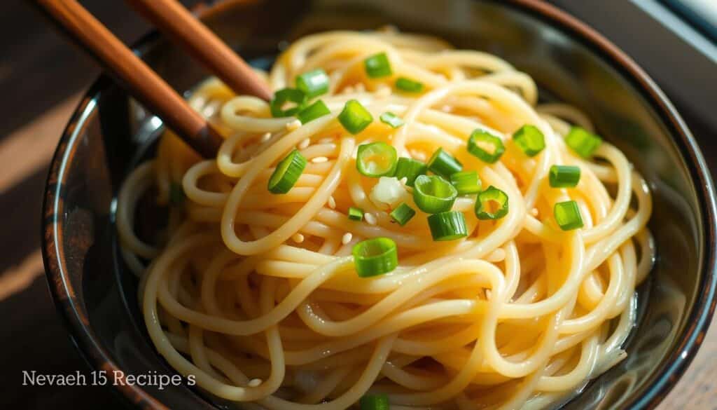 Perfect soba texture