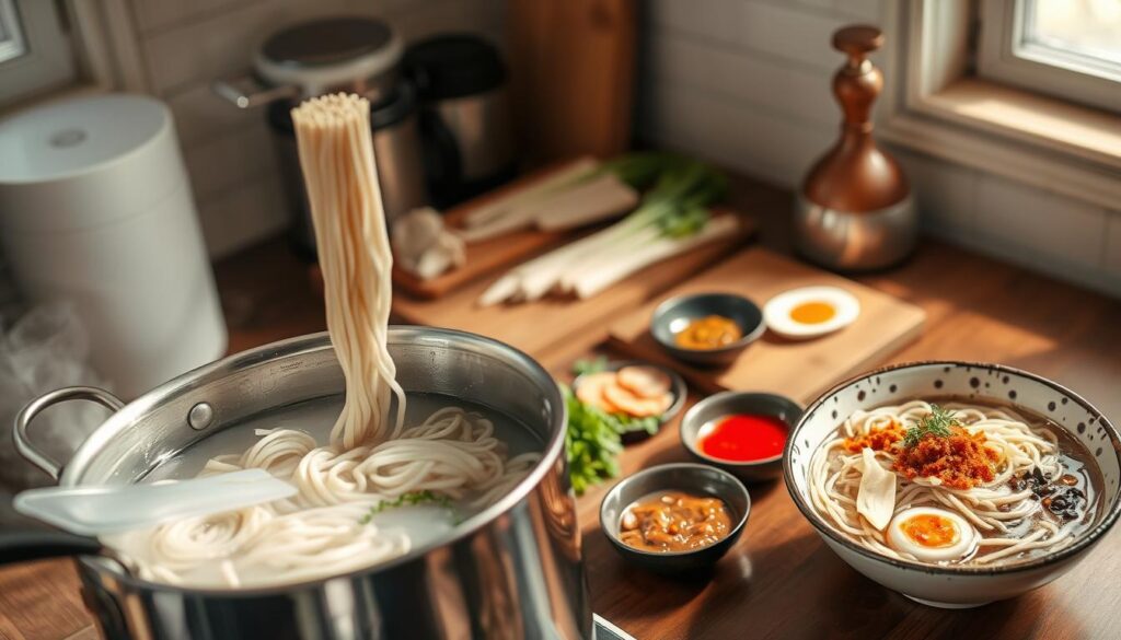 Soba cooking techniques