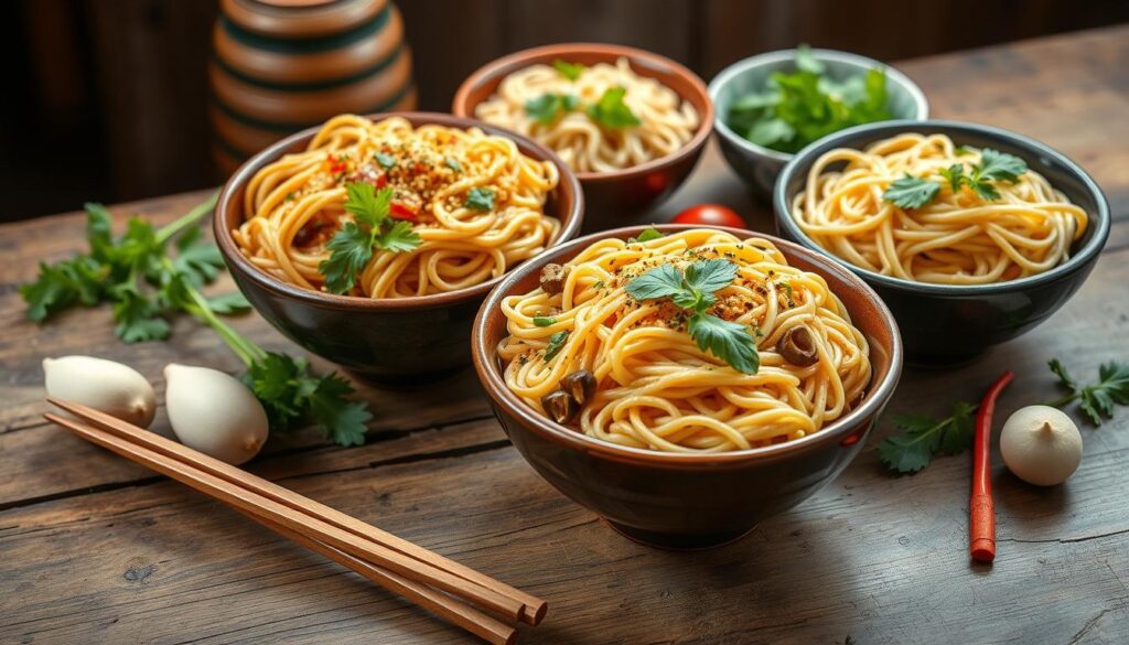 What is the difference between egg noodles and chow mein noodles?