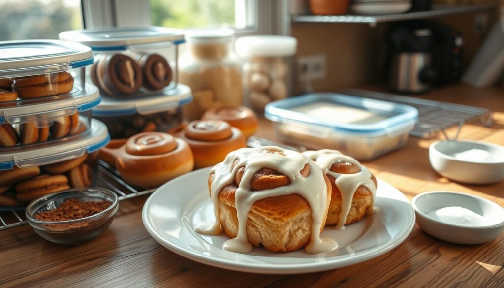 Cinnamon roll freshness tips