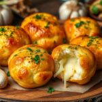 Garlic cheese bombs Pillsbury