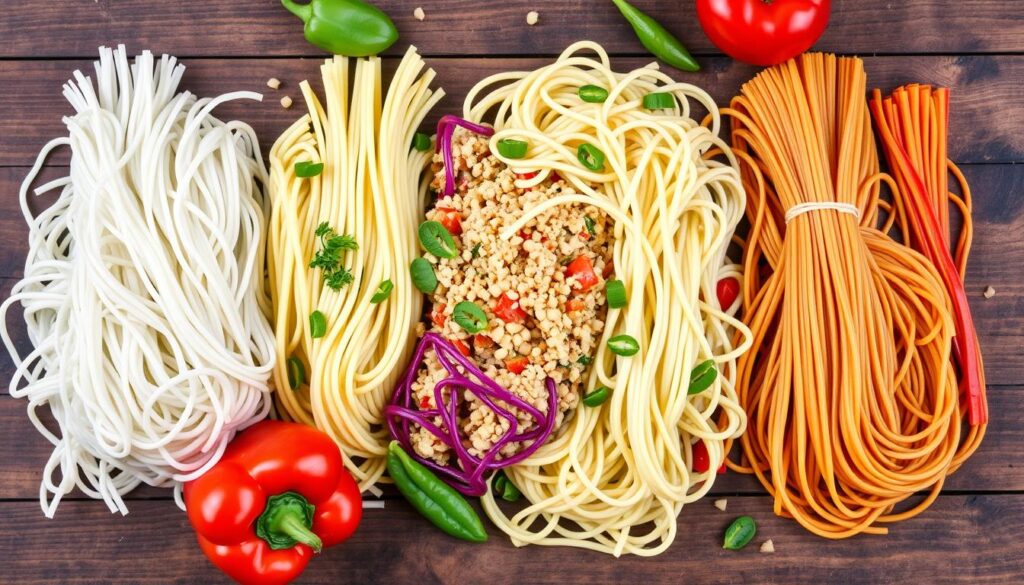 Gluten-free noodle varieties