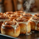 Should cinnamon rolls be baked close together?