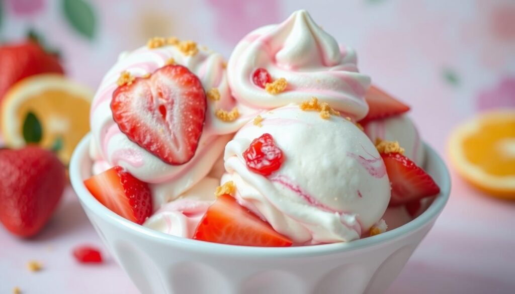 Strawberry Cheesecake ice cream