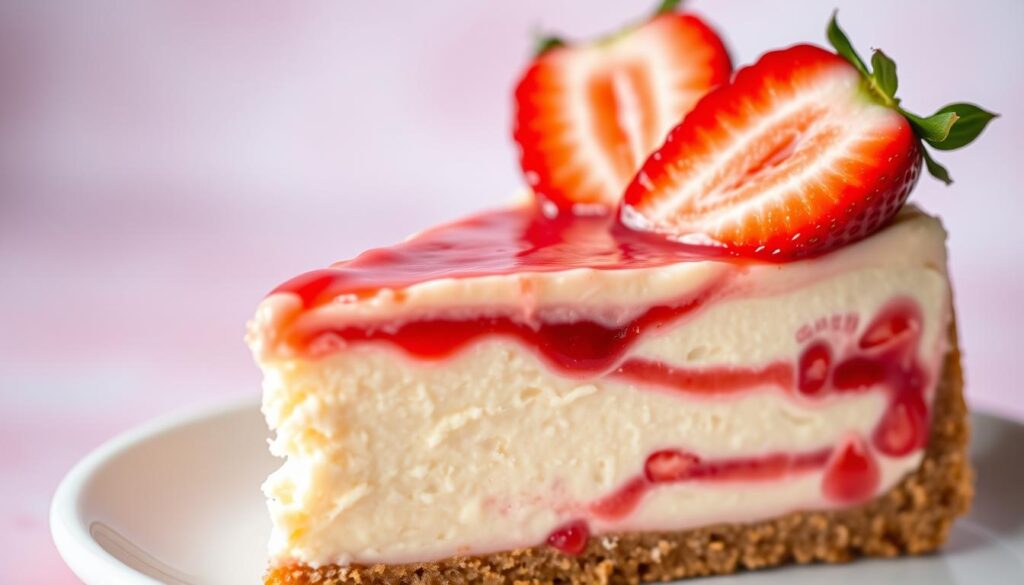 What does strawberry cheesecake taste like?