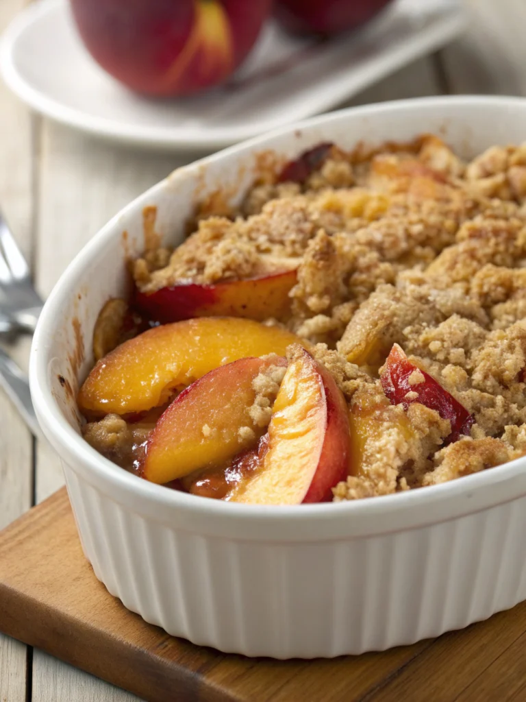 Nectarine Crisp