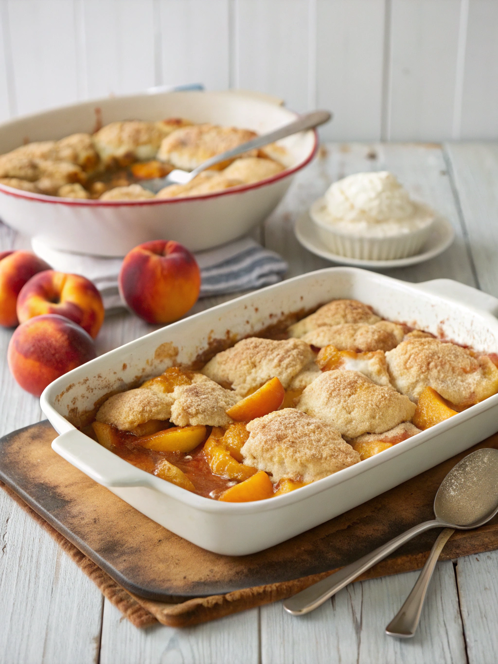 Paula Deen's Peach Cobbler Recipe