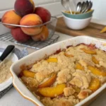 Peach Cobbler with Cake Mix