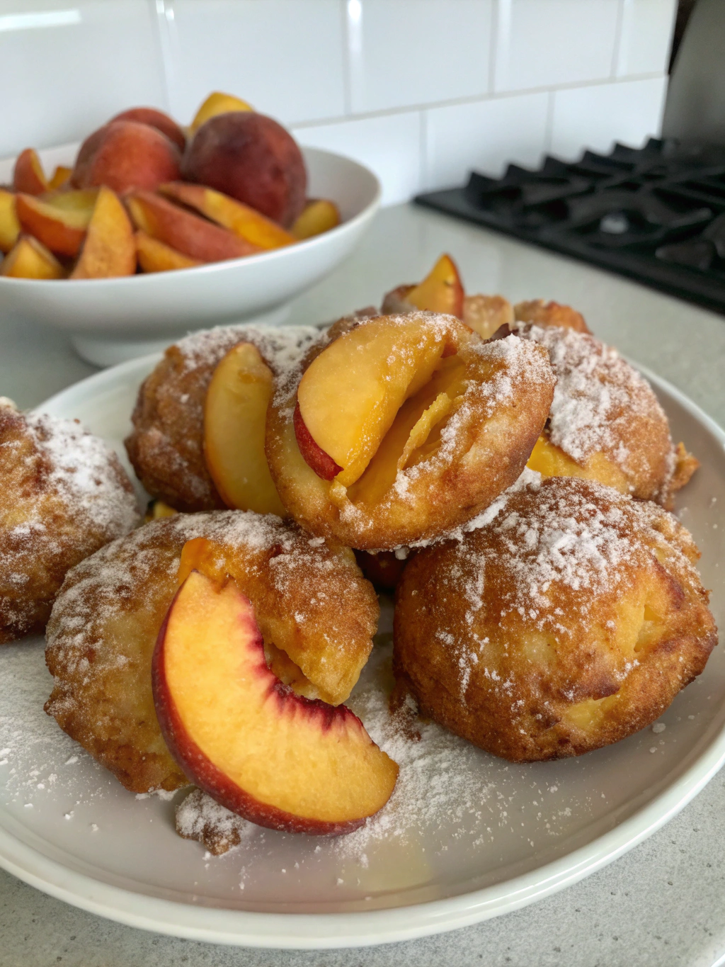 Peach Fritters