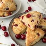 Sour Cherry Scones