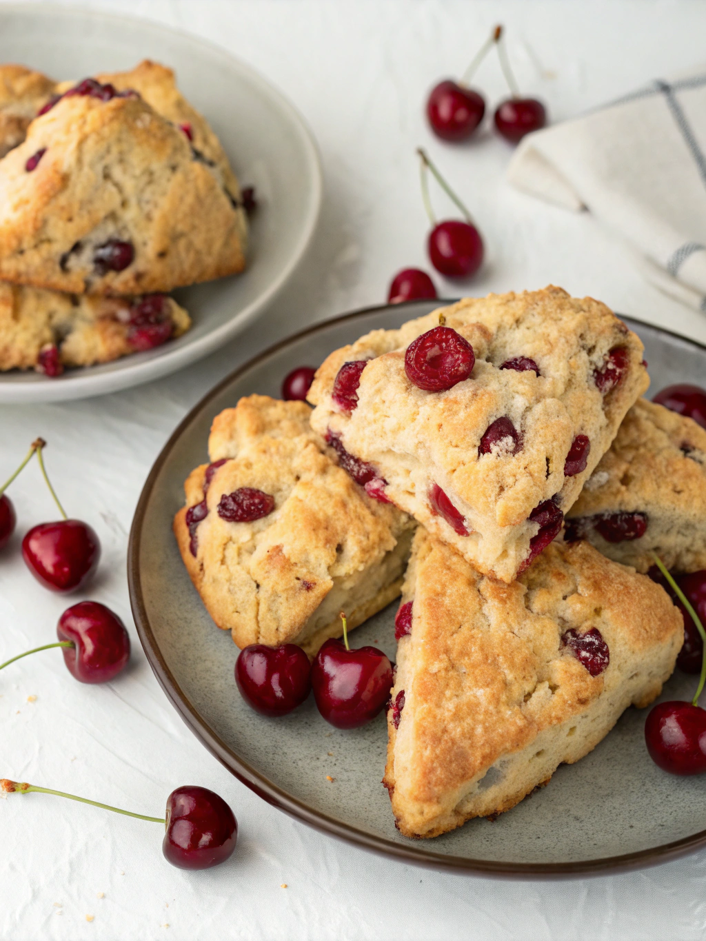 Sour Cherry Scones