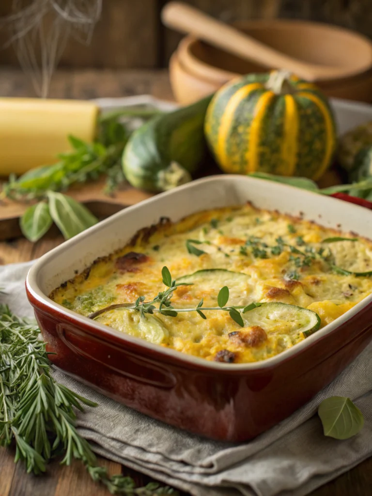 Southern Squash Casserole