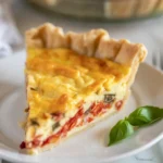 easy crustless tomato pie recipe 150x150 1