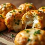 Garlic cheese bombs with pizza dough 150x150 1