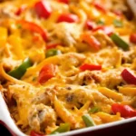 Fajita Chicken Casserole Recipe