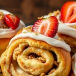 strawberry cheesecake cinnamon rolls 150x150 1